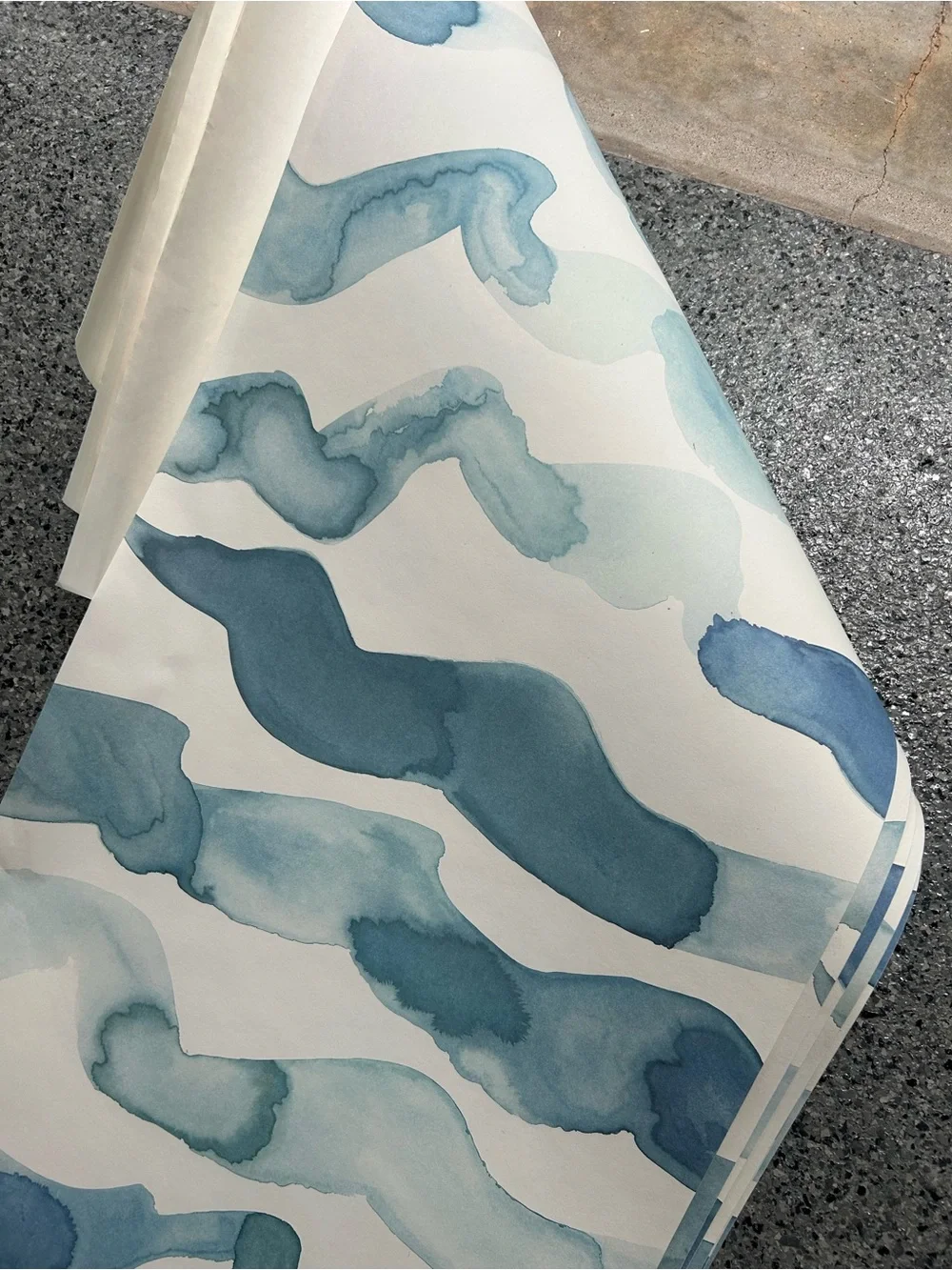 Wall Blush Wallpaper - Luxe Peel & Stick - NIB KAI